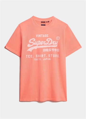 Superdry Vintage Logo Neon Relaxed T-S